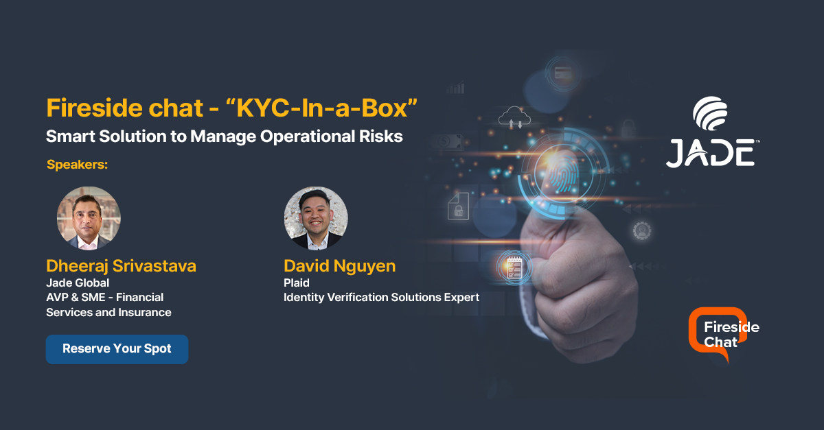 Fireside Chat - KYC-In-a-Box: Smart Solution to Manage Operational Risks, Online Event