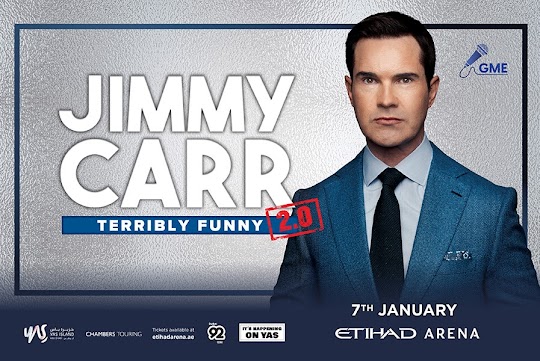 Jimmy Carr - Terribly Funny 2.0, Abu Dhabi, United Arab Emirates