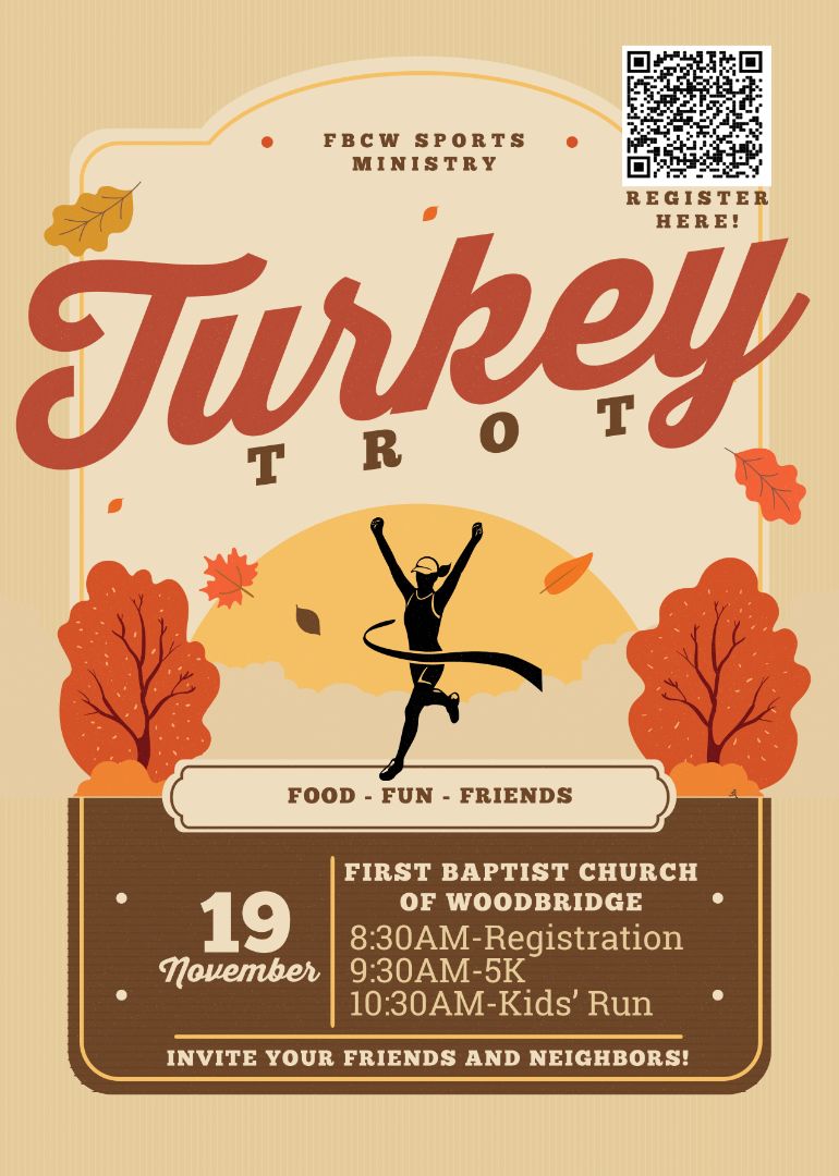 2nd Annual FBCW Turkey Trot and Kid's Fun Run, Woodbridge, Virginia, United States