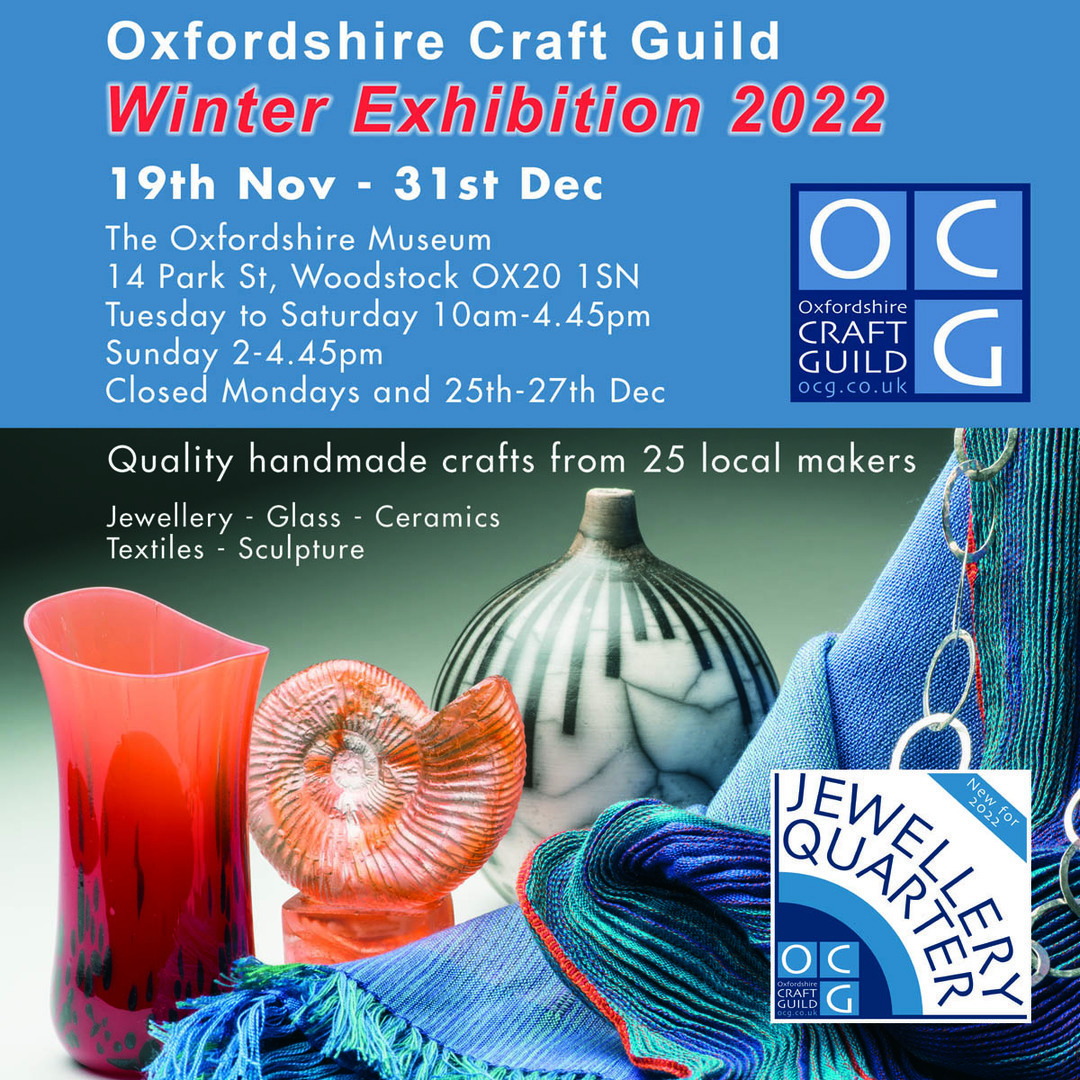 Oxfordshire Craft Guild Winter Exhibition, Woodstock, Oxfordshire, United Kingdom