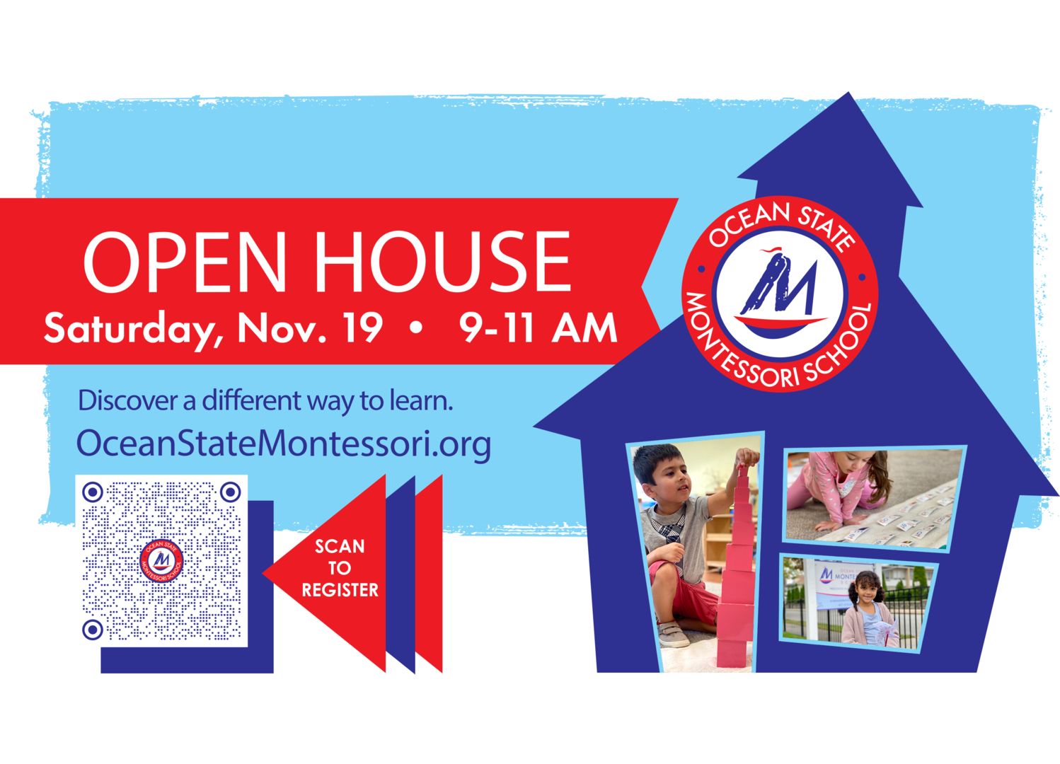 Ocean State Montessori School Open House, East Providence, Rhode Island, United States