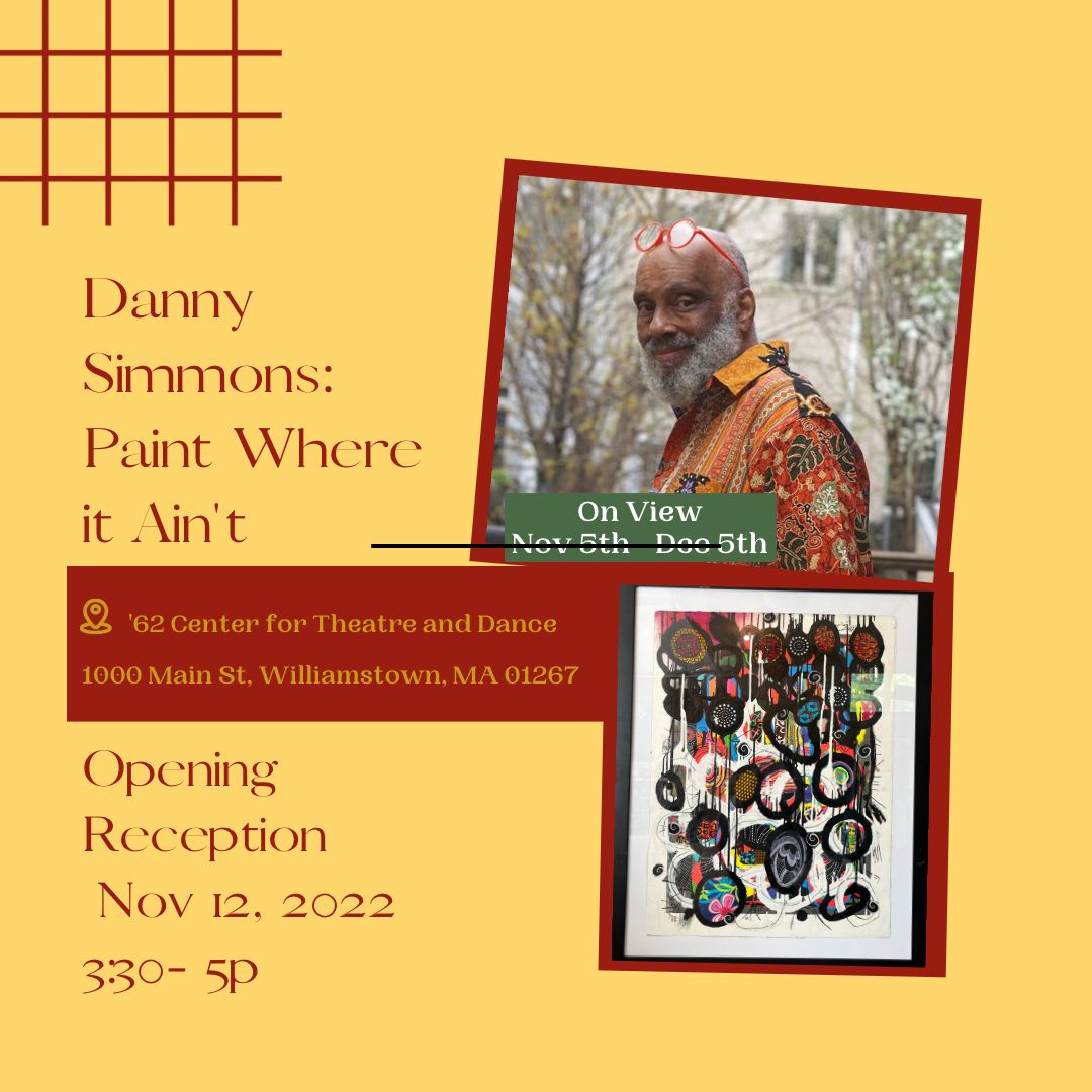 Opening Reception: Danny Simmons: Paint Where It Ain't, Williamstown, Massachusetts, United States