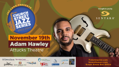 Adam Hawley Live in Concert! Saturday, November 19, 2022, 8pm @ The Attucks Theatre, Norfolk, Va