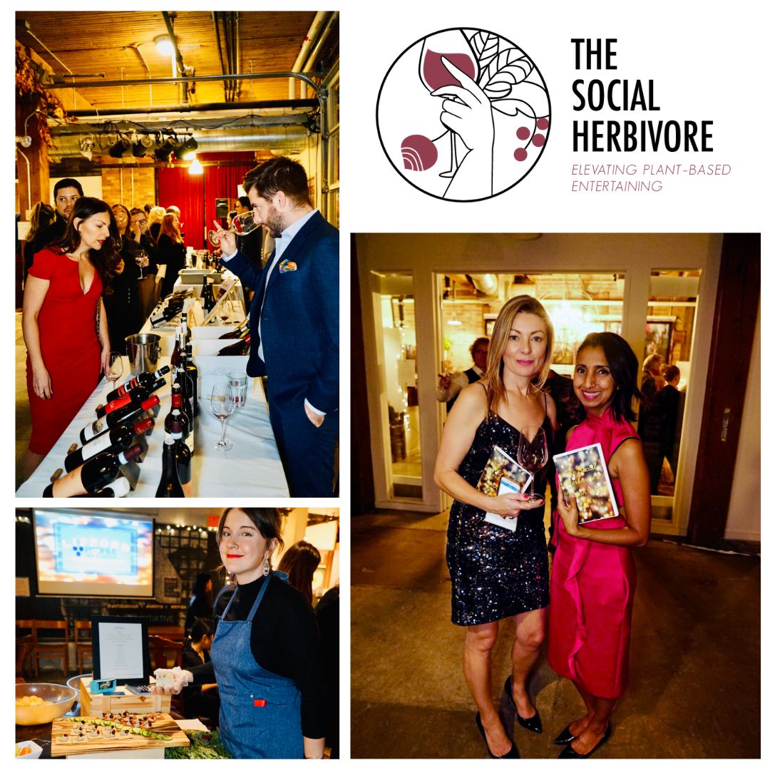 The Social Herbivore's Vegan Holiday Wine and Dine Event, Toronto, Ontario, Canada