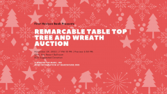 reMARCable Table Top Tree and Wreath Auction presented by First Horizon Bank
