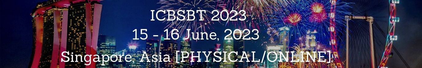 International Conference on Bio-Science and Bio-Technology 2023, Online Event