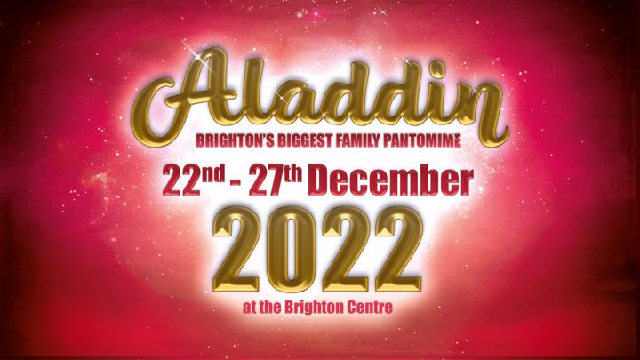 ALADDIN - Christmas panto at the Brighton Centre 2022, Brighton, England, United Kingdom