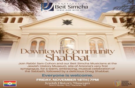 Downtown Community Shabbat, Tucson, Arizona, United States