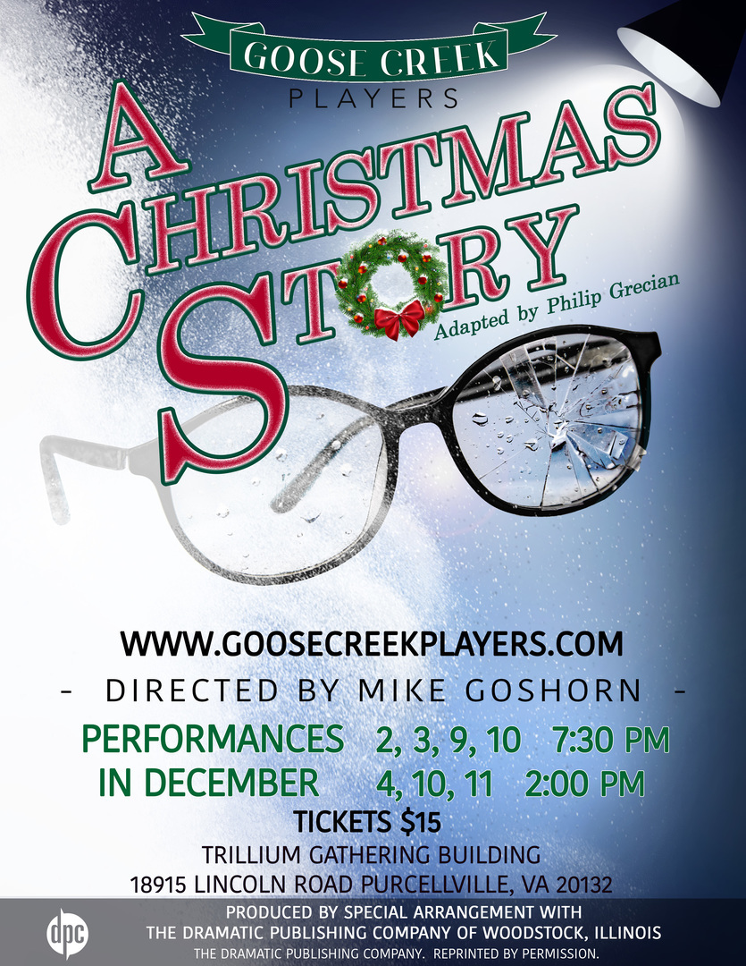 Goose Creek Players present: A Christmas Story, Purcellville, Virginia, United States