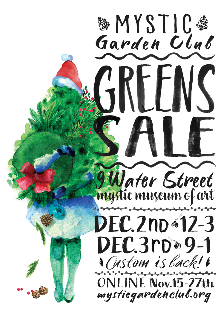 2022 Mystic Garden Club Greens Sale, Groton, Connecticut, United States