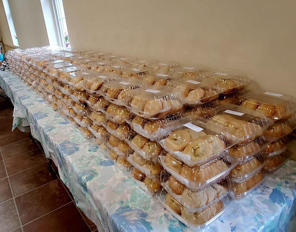 Pre-Thanksgiving Bake Sale at Trinity Reformed UCC, Bloomsburg, Pennsylvania, United States