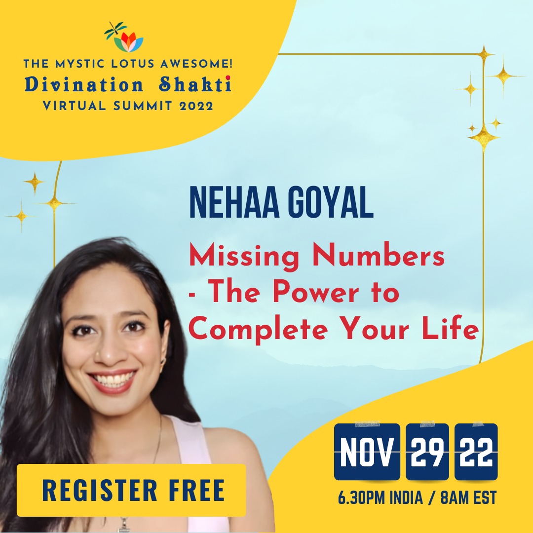 Missing Numbers - The Power to Complete Your Life on The Mystic Lotus Awesome! Divination Shakti Virtual Summit, Online Event