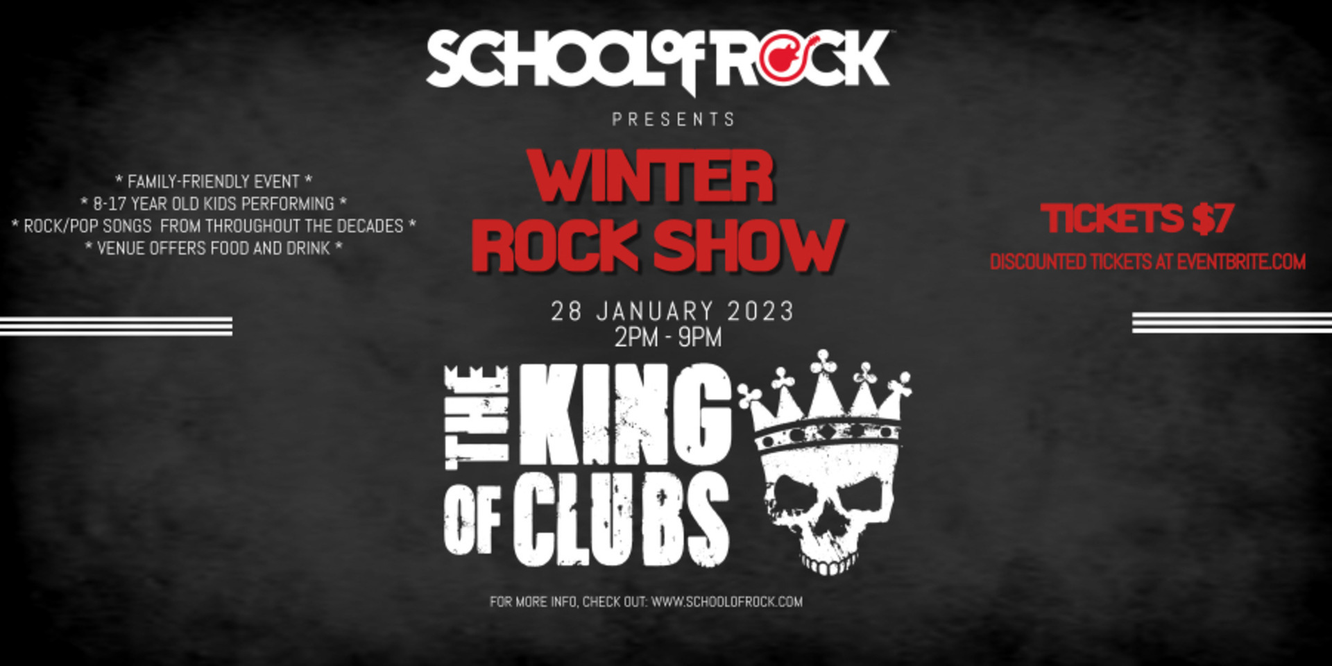 School of Rock Winter Show, Columbus, Ohio, United States