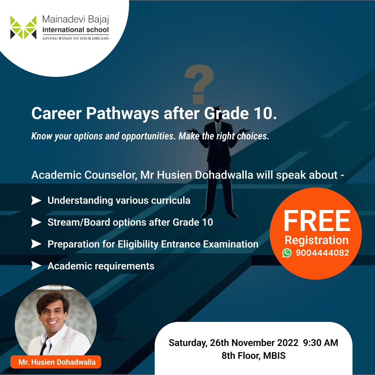 Know your career options after Grade 10. Get the right guidance to meet your goals., Mumbai, Maharashtra, India