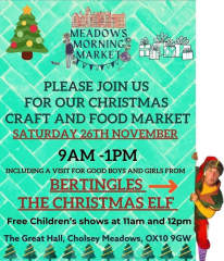 Meadows Morning Market - Craft and Food Christmas event