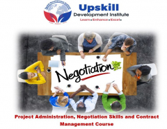 Project Administration, Negotiation Skills and Contract Management Course