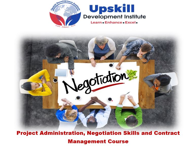 Project Administration, Negotiation Skills and Contract Management Course, Nairobi, Kenya