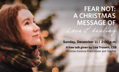Fear Not: A Christmas Message of Love and Healing