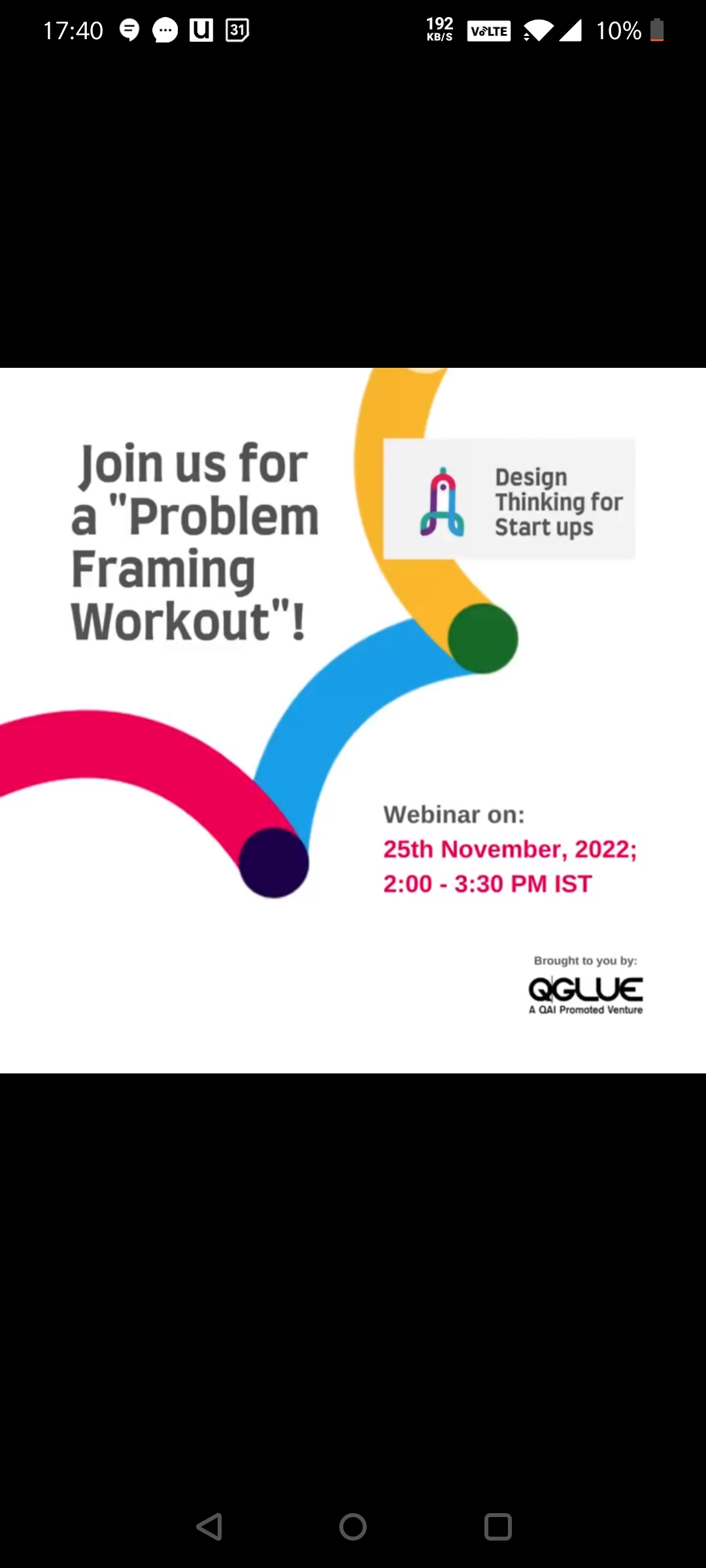 Problem Framing Workout for Start-ups., Online Event