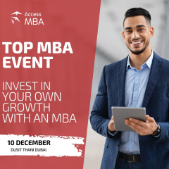 Access MBA, One-to-One event in Dubai