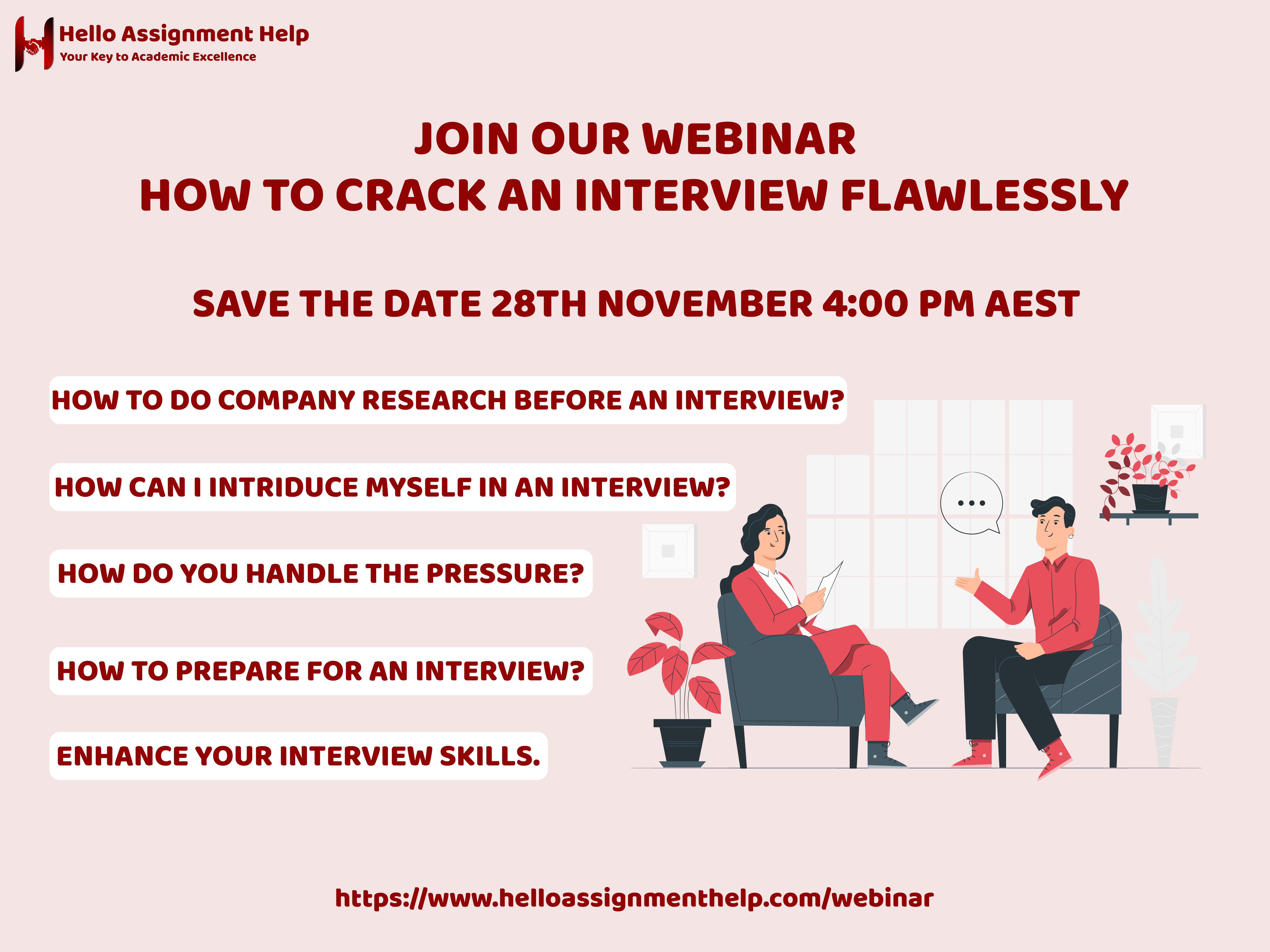 How To Crack An Interview Flawlessly?, Online Event