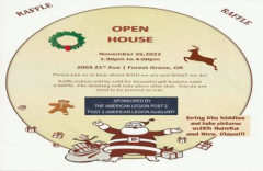 American Legion Auxiliary open house