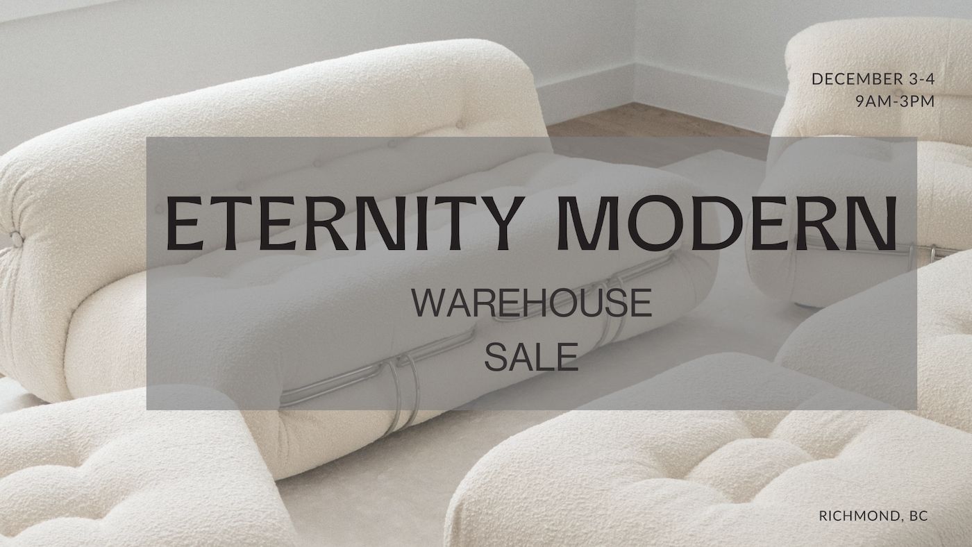 Eternity Modern Furniture Warehouse Sale 2022, Richmond, British Columbia, Canada