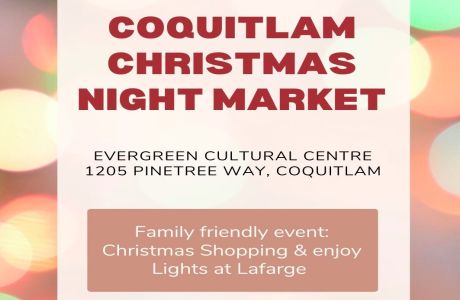 Coquitlam Christmas Night Market, Coquitlam, British Columbia, Canada