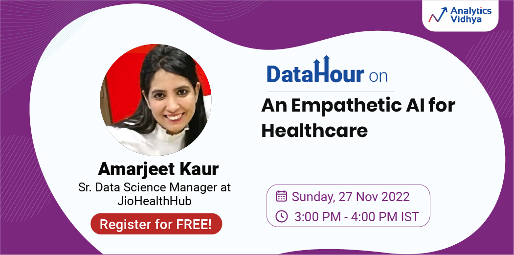 An Empathetic AI for Healthcare, Online Event