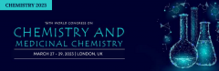 16th World Congress on Chemistry and Medicinal Chemistry