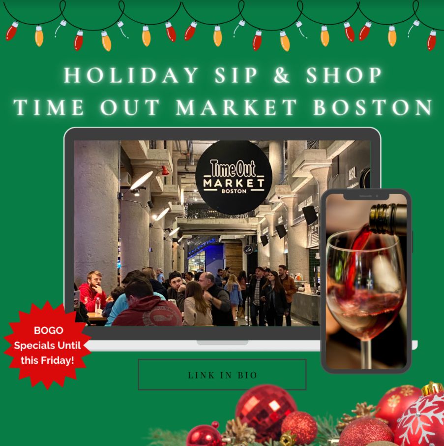 Holiday Sip and Shop Party at Time Out!, Boston, Massachusetts, United States