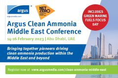 Argus Clean Ammonia Middle East Conference