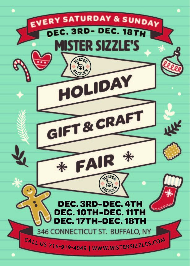 Local Holiday Market at Mister Sizzle's, Buffalo, New York, United States