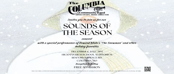 Columbia Community Band Sounds of the Season Concert, Columbia, Missouri, United States