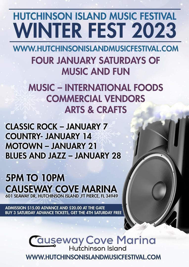 Hutchinson Island Music Festival - Winter Fest 2023, Fort Pierce, Florida, United States