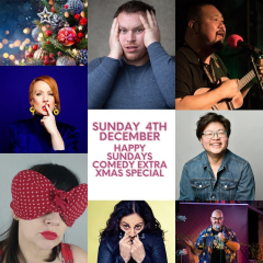 Happy Sundays Comedy Extra Xmas Special : Pearse Egan , Sara Barron , Stella Graham , KuanWen and more