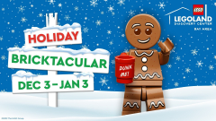 Holiday Bricktacular at LEGOLAND Discovery Center Bay Area from December 3-January 3!