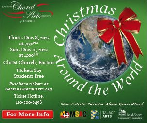 Easton Choral Arts Christmas Concert, Easton, Maryland, United States