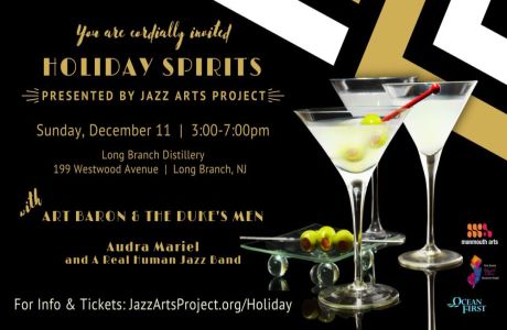 HOLIDAY SPIRITS EVENT. 12/11/22. 3:00 PM Long Branch Distillery 199 Westwood Avenue Long Branch, NJ, Long Branch, New Jersey, United States