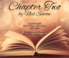 Treasure Coast Theatre holds auditions for Neil Simon's "Chapter Two"