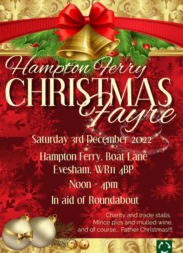 Hampton Ferry Christmas Fayre, Evesham, Worcestershire, United Kingdom