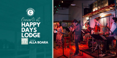 Concerts at Happy Days Lodge: Alla Boara in April 2023