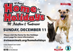 Home for the Holidays Pet Adoption and Fundraiser