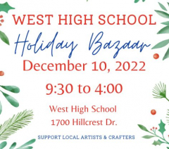 2022 West High School Holiday Bazaar