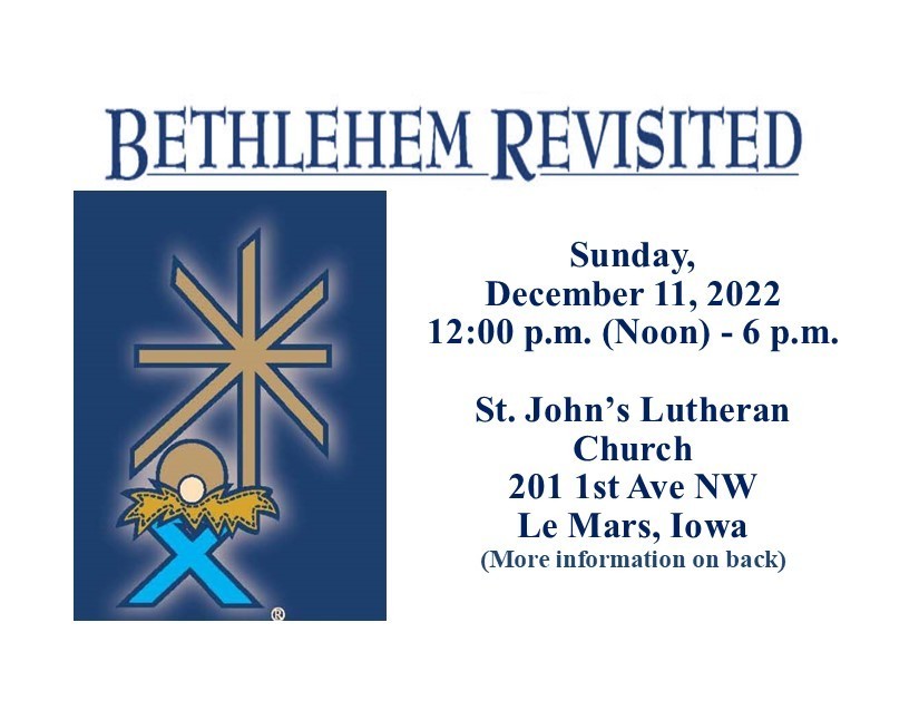 Bethlehem Revisited, Le Mars, Iowa, United States