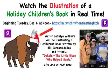 Illustrating a Holiday Children's Book, Online Event