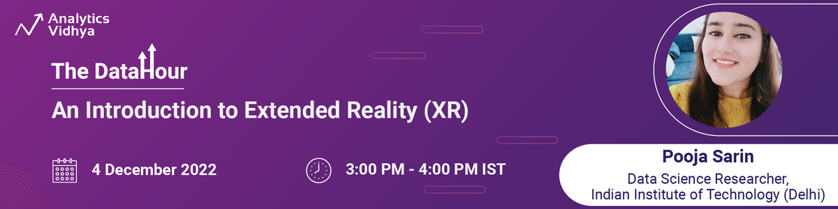 An Introduction to Extended Reality (XR), Online Event