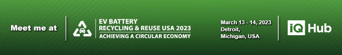 EV BATTERY RECYCLING & REUSE 2023, Detroit, Michigan, USA,Michigan,United States