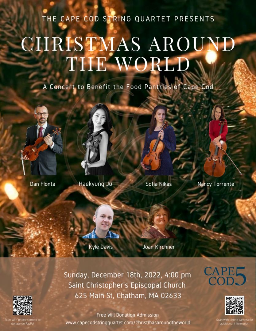 Christmas Around the World - Cape Cod String Quartet, Chatham, Massachusetts, United States