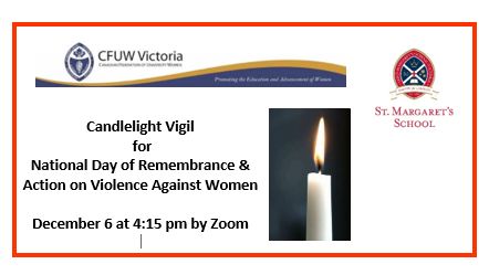 Zoom Vigil for National Day of Remembrance and Action on Violence against Women, Online Event